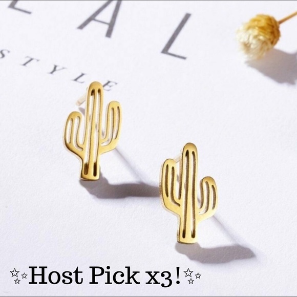 Box of Dazzle Jewelry - FINAL PRICE! 1 LEFT!✨Minimalist cactus earrings